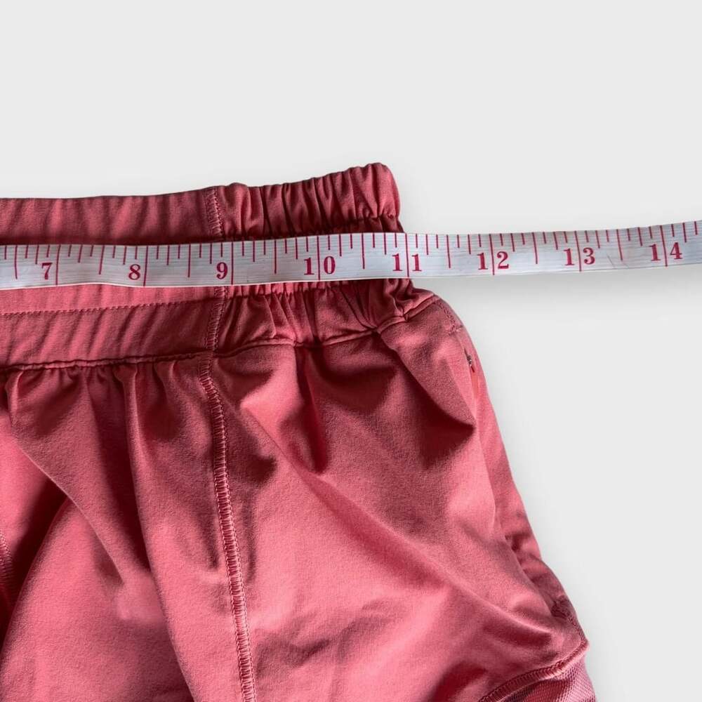 Lululemon Hotty Hot Shorts Size 2 Pink Lined Running Athletic - Picture 5 of 6